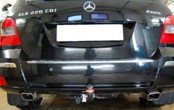 Фаркоп Bosal-Oris. (тип шара A) Mercedes-Benz (Мерседес-Бенс) GLK class (ГЛК)  X204 (2008-2015) X204 дорестайлинг, рестайлинг