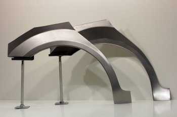 5 899 р. Задние ремонтные арки (комплект) AUTOFERRUM  Mazda 6 ( GG,  GG, GY) (2002-2008) (Оцинкованная сталь 1 мм.). Увеличить фотографию 1