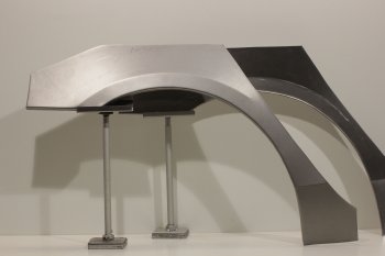 5 399 р. Задние ремонтные арки (комплект) AUTOFERRUM  Mazda 3/Axela  BK (2003-2009) (Холоднокатаная сталь 0,8 мм). Увеличить фотографию 1