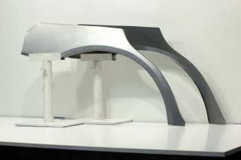 5 399 р. Задние ремонтные арки (комплект) AUTOFERRUM  KIA Magentis (2000-2005) (Холоднокатаная сталь 0,8 мм). Увеличить фотографию 1