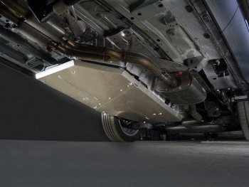 Защита бака (2 штуки, алюминий) TCC Volkswagen Teramont CA1 дорестайлинг (2016-2020)