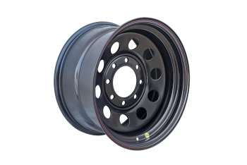 Штампованый диск OFF-ROAD Wheels (стальной усиленный, круг - черный). 9.0 x 17 