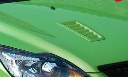 2 499 р. Комплект жабер на капот RS (под окраску) Fiat Doblo 223 дорестайлинг (2000-2005) (Неокрашенные). Увеличить фотографию 1