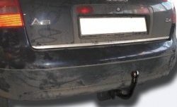 6 999 р. Фаркоп Лидер Плюс  Audi A6  C5 (1997-2001) (Без электропакета). Увеличить фотографию 1