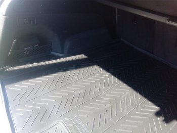 1 589 р. Коврик багажника Aileron (5 мест)  Audi Q7  4M (2015-2024). Увеличить фотографию 1