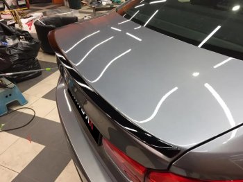 Спойлер багажника M-Performance BMW (БМВ) 5 серия  G30 (2016-2020) G30 дорестайлинг, седан  (черный глянцевый)