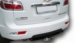 11 499 р. Фаркоп Лидер Плюс  Chevrolet Trailblazer  GM800 (2012-2016) (Без электропакета). Увеличить фотографию 1