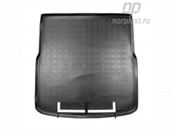 2 899 р. Коврик багажника Norplast Unidec  Ford S-Max  1 (2006-2015) (Черный, с погрузочным ковриком (фартуком)). Увеличить фотографию 1