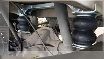 29 999 р. Комплект вспомогательной пневмоподвески на заднюю ось Aride (усиленная, двухскатная ошиновка, задний привод)  Ford Transit  3 (2000-2014). Увеличить фотографию 2