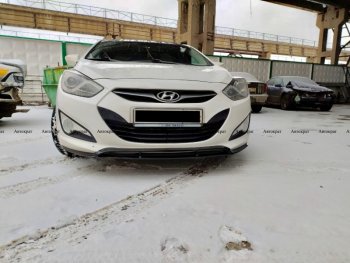 5 649 р. Юбка переднего бампера АВТОКРАТ  Hyundai I40  1 VF (2011-2019) (Неокрашенная). Увеличить фотографию 2