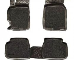 Комплект ковриков в салон Aileron 4 шт. (полиуретан, покрытие Soft) Mazda (Мазда) 6  GG (2002-2005) GG седан дорестайлинг