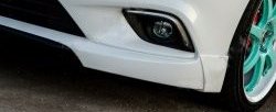 6 899 р. Клыки на передний бампер Sport  Mazda 6  GJ (2012-2015) (Неокрашенная). Увеличить фотографию 1