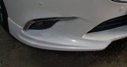 7 199 р. Клыки на передний бампер Sport  Mazda 6  GJ (2015-2018) (Неокрашенные). Увеличить фотографию 1