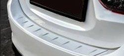 Накладка на бампер Tuning-Sport Mazda (Мазда) 6  GJ (2012-2018) GJ дорестайлинг седан, 1-ый рестайлинг седан  (Поверхность текстурная)