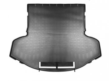 2 999 р. Коврик багажника Norplast (5 мест, сложенный 3 ряд)  Mazda CX-9  TC (2015-2024) (Черный, с погрузочным ковриком (фартуком)). Увеличить фотографию 1