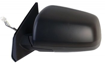 3 299 р. Боковое левое зеркало заднего вида SAT (обогрев, 5 контактов)  Mitsubishi Lancer  10 (2007-2017) (Неокрашенное). Увеличить фотографию 1