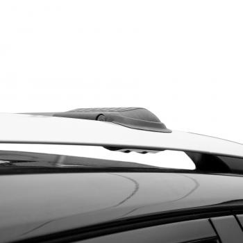 10 899 р. Багажник в сборе LUX Хантер L52  Opel Karl  A (2015-2019), Peugeot 2008 (2013-2019), Subaru Impreza  GF (1992-2000) (аэро-трэвэл (80-90 см и 86-96 см), черный). Увеличить фотографию 11
