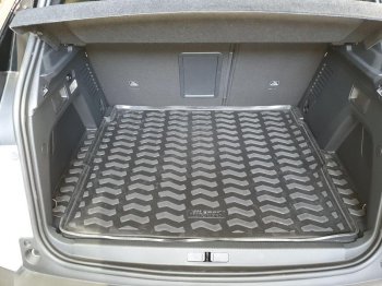 1 129 р. Коврик багажника Aileron (верхний)  Peugeot 3008  2 (2016-2024). Увеличить фотографию 1