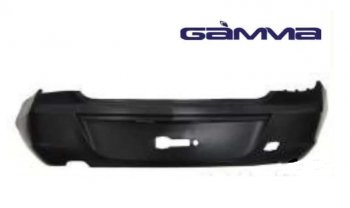 5 449 р. Бампер задний GAMMA  Chevrolet Cobalt (2016-2019) (Неокрашенный). Увеличить фотографию 1