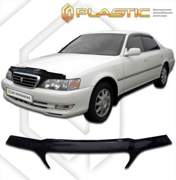 Дефлектор капота (exclusive) CA-Plastic Toyota (Тойота) Cresta (Креста)  X100 (1998-2001) X100 рестайлинг