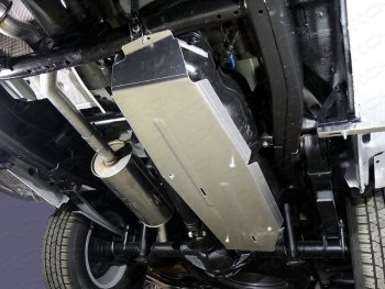 9 349 р. Защита бака (V-2.0, V-3.0, алюминий) 4мм  Volkswagen Amarok (2016-2022). Увеличить фотографию 1