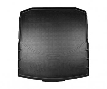 1 699 р. Коврик багажника Norplast Unidec  Skoda Octavia  A8 (2019-2022) (Цвет: черный). Увеличить фотографию 1