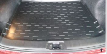 1 189 р. Коврик багажника Aileron (без ушей)  Skoda Rapid  NH3 (2012-2020). Увеличить фотографию 1