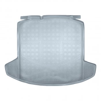 1 979 р. Коврик багажника Norplast Unidec  Skoda Rapid  MK2 (2019-2024) (серый). Увеличить фотографию 1