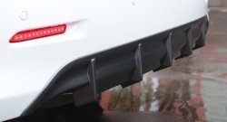 2 999 р. Диффузор заднего бампера Sport  Toyota Camry  XV50 (2011-2014) (Под окраску, Неокрашенный). Увеличить фотографию 1