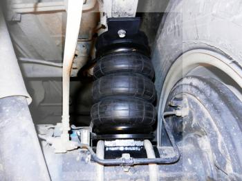 27 599 р. Комплект вспомогательной пневмоподвески на заднюю ось Aride (рессорный мост)  Toyota Land Cruiser  J70 (1984-2015) (грузовой). Увеличить фотографию 3