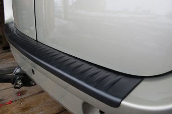 499 р. Защитная накладка заднего бампера Тюн-Авто  Лада Ларгус (2012-2021). Увеличить фотографию 1